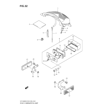 REAR COMBINATION LAMP