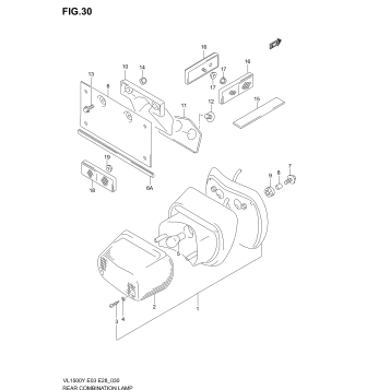 REAR COMBINATION LAMP