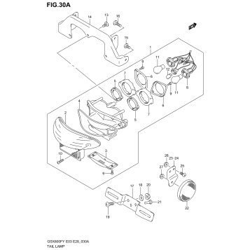 TAIL LAMP (MODEL K3)
