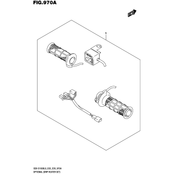 OPTIONAL (GRIP HEATER SET)