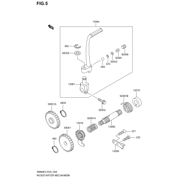 KICKSTARTER MECHANISM