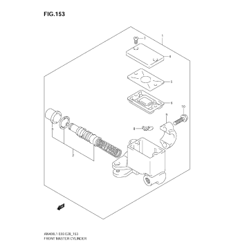 FRONT MASTER CYLINDER (AN400 L1 E3)