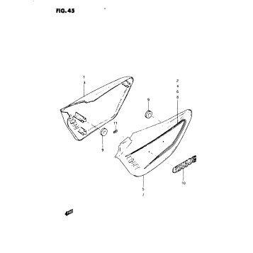 FRAME COVER (MODEL X)