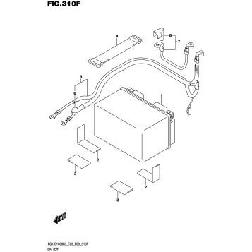 BATTERY (GSX-S1000ZL8 E33)