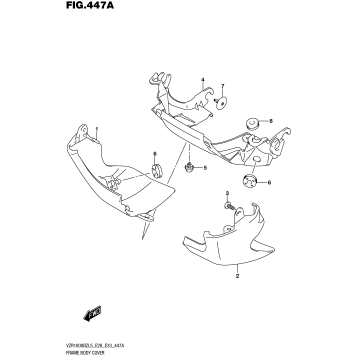 FRAME BODY COVER (VZR1800BZL5 E28)