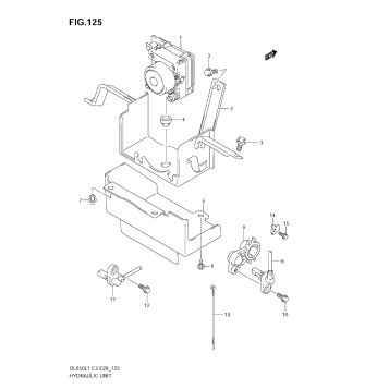 HYDRAULIC UNIT (DL650A L1 E28)