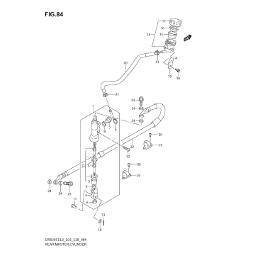 REAR MASTER CYLINDER