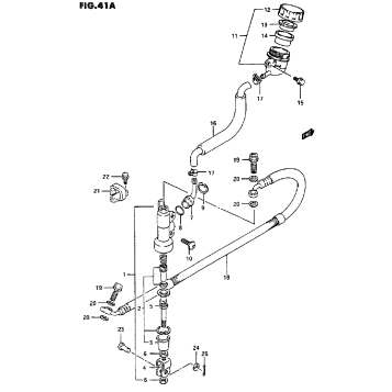 REAR MASTER CYLINDER (MODEL M/N/P/R/S)