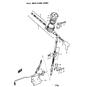 MASTER CYLINDER (GT380K)