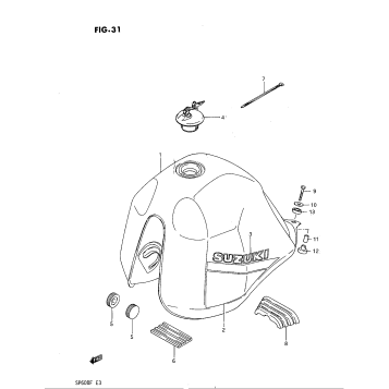 FUEL TANK (FOR CALIFORNIA)