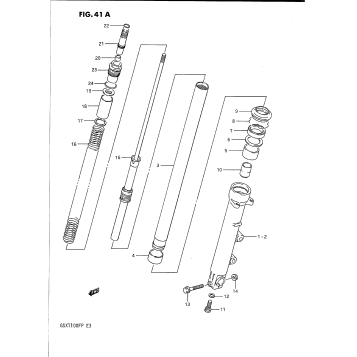 FRONT DAMPER (MODEL K/L/M/N/P)
