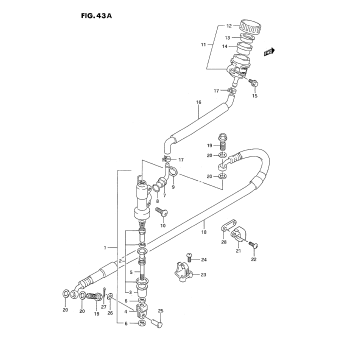 REAR MASTER CYLINDER (MODEL L)