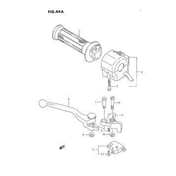 RIGHT HANDLE SWITCH (K/L/M/N/P/R)