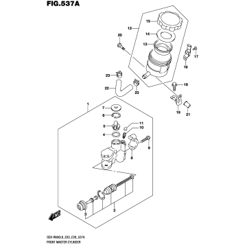 FRONT MASTER CYLINDER