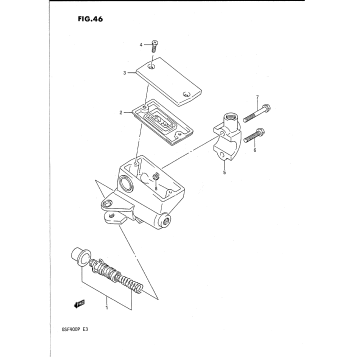FRONT MASTER CYLINDER (MODEL M/N)