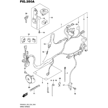 WIRING HARNESS (DR200SEL3 E03)