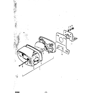 REAR COMBINATION LAMP