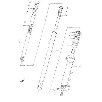 FRONT MASTER CYLINDER(MODEL J)
