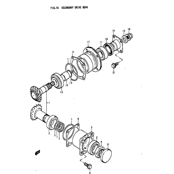 SECONDARY DRIVE GEAR