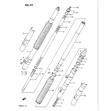 FRONT DAMPER (MODEL F)