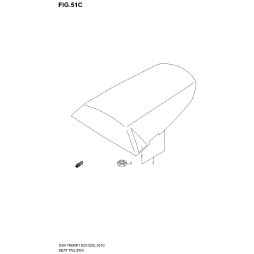SEAT TAIL BOX (MODEL K3)