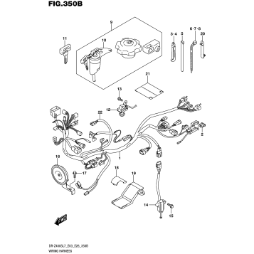 WIRING HARNESS (DR-Z400SL7 E28)