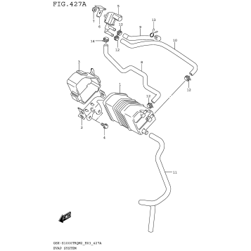 EVAP SYSTEM (GSX-S1000TRQM2 E33)