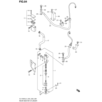 REAR MASTER CYLINDER