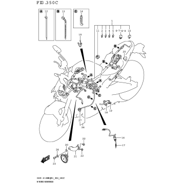 WIRING HARNESS (E03,E28)