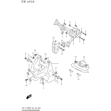 COWLING INSTALLATION PARTS