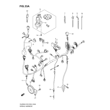 WIRING HARNESS (MODEL K5/K6)