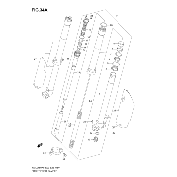 FRONT DAMPER (MODEL K6)