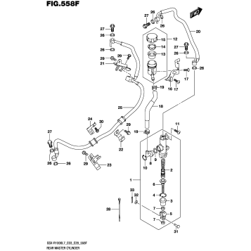 REAR MASTER CYLINDER (GSX-R1000AL7 E33)