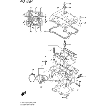 CYLINDER HEAD (REAR)