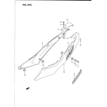 FRAME COVER (MODEL R/S/T)