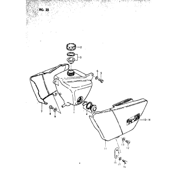 OIL TANK - FRAME COVER