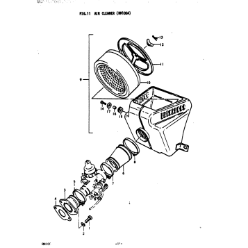 AIR CLEANER (RM100A)