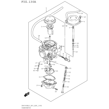 CARBURETOR (DR650SEL5 E03)