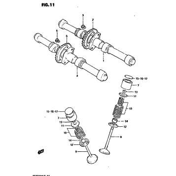 CAM SHAFT-VALVE