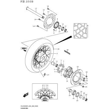 REAR WHEEL (DL1050RJ)