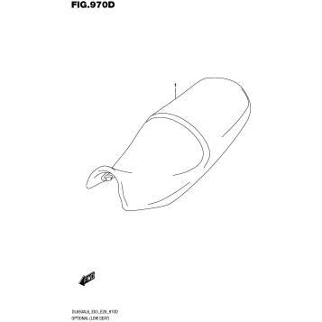 OPTIONAL (LOW SEAT)  (DL650AL6 E33)