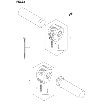 HANDLE SWITCH (MODEL K1/K2)