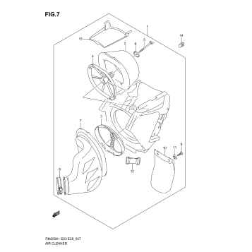 AIR CLEANER (MODEL K1/K2)