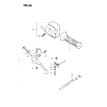 LEFT HANDLE SWITCH (GS450EZ)