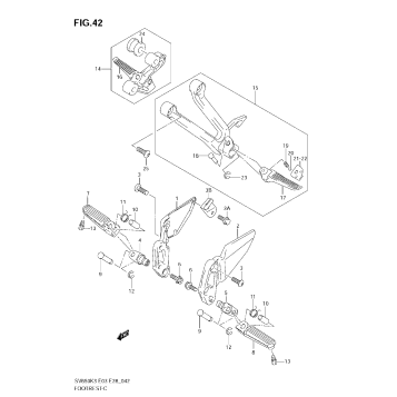 FOOTREST (MODEL K3)