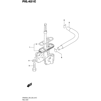 FUEL COCK (DR200SL5 E33)
