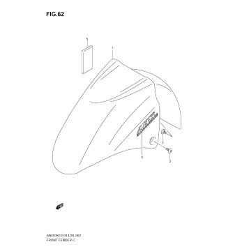 FRONT FENDER (AN650AK6/AK7)
