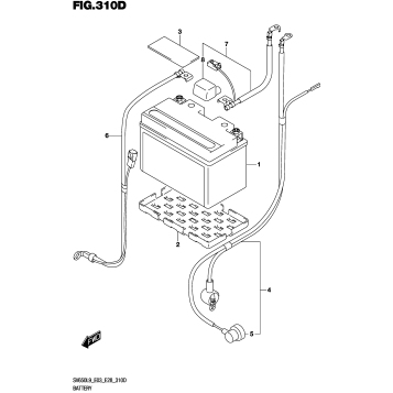 BATTERY (SV650AL9 E33)