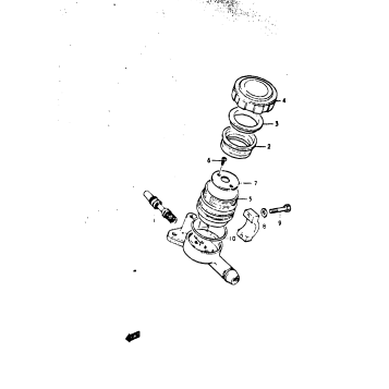 MASTER CYLINDER (GS400C)