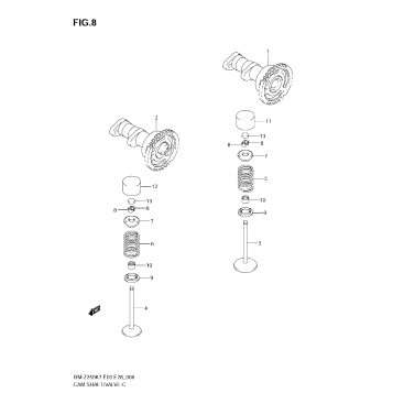 CAMSHAFT - VALVE